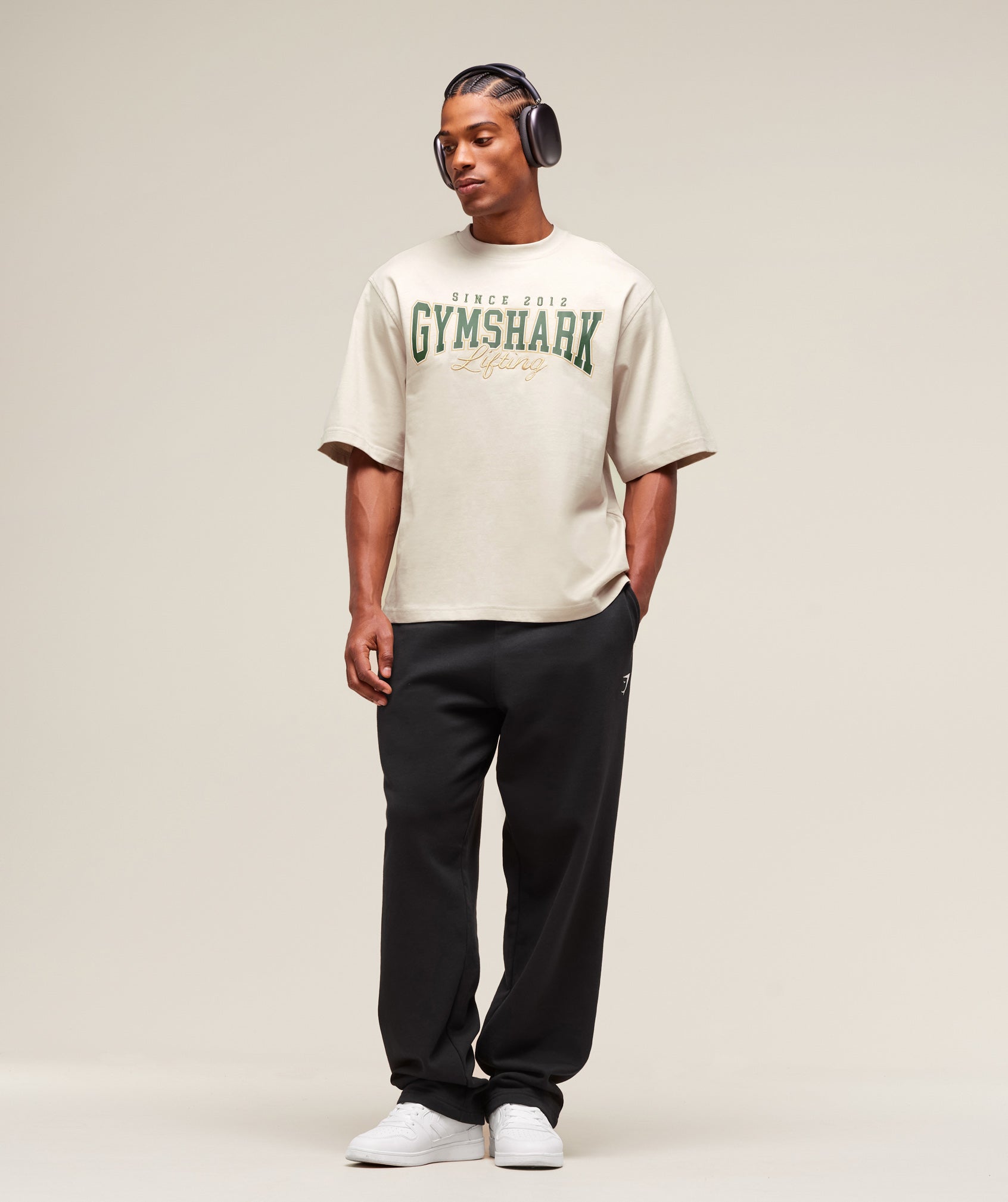 Lifting Essentials T-Shirt Pebble Grey
