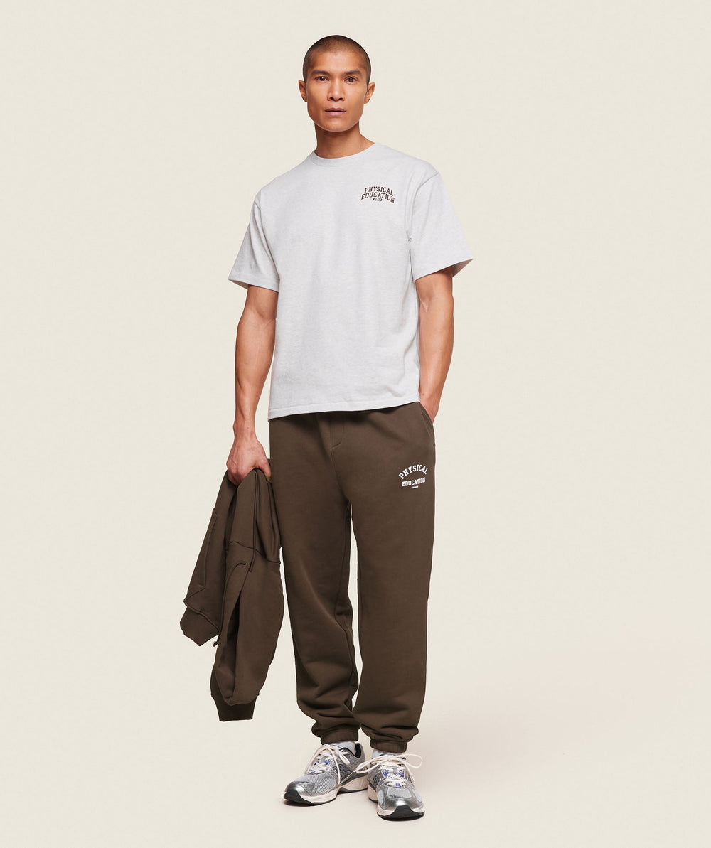 Phys Ed T-Shirt Light Grey Marl
