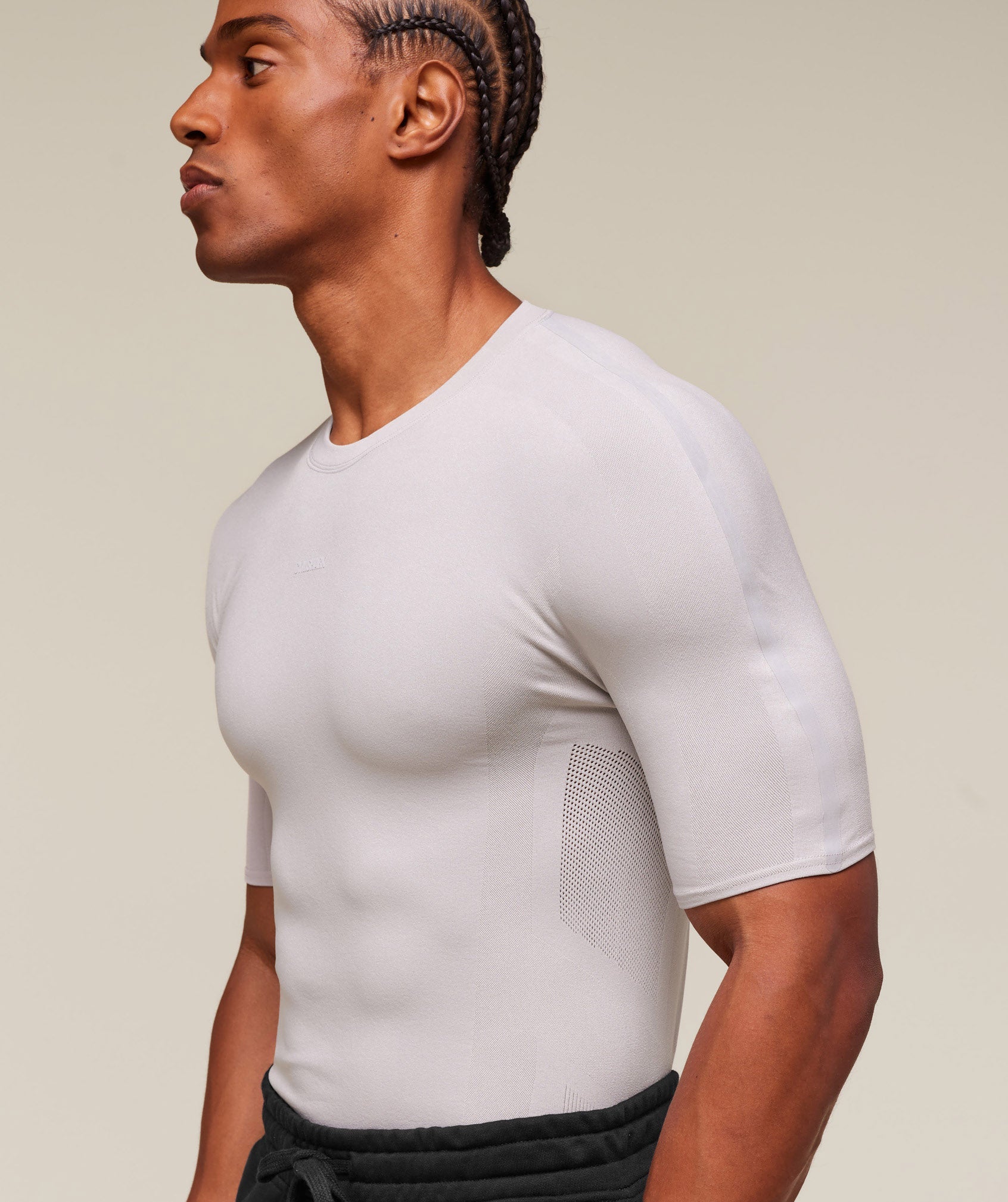 everywear Warp Knit T-Shirt Tame Grey