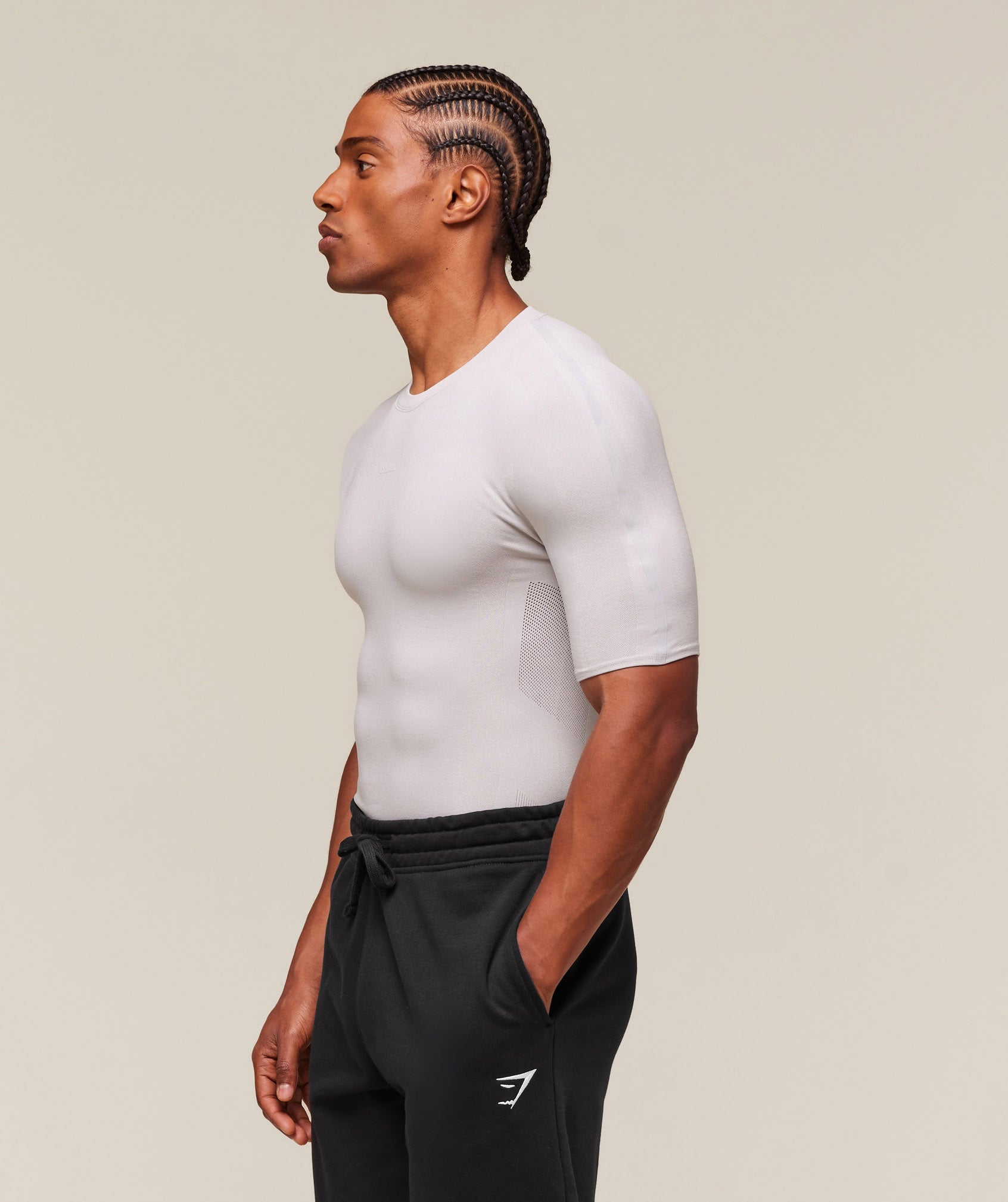 everywear Warp Knit T-Shirt Tame Grey