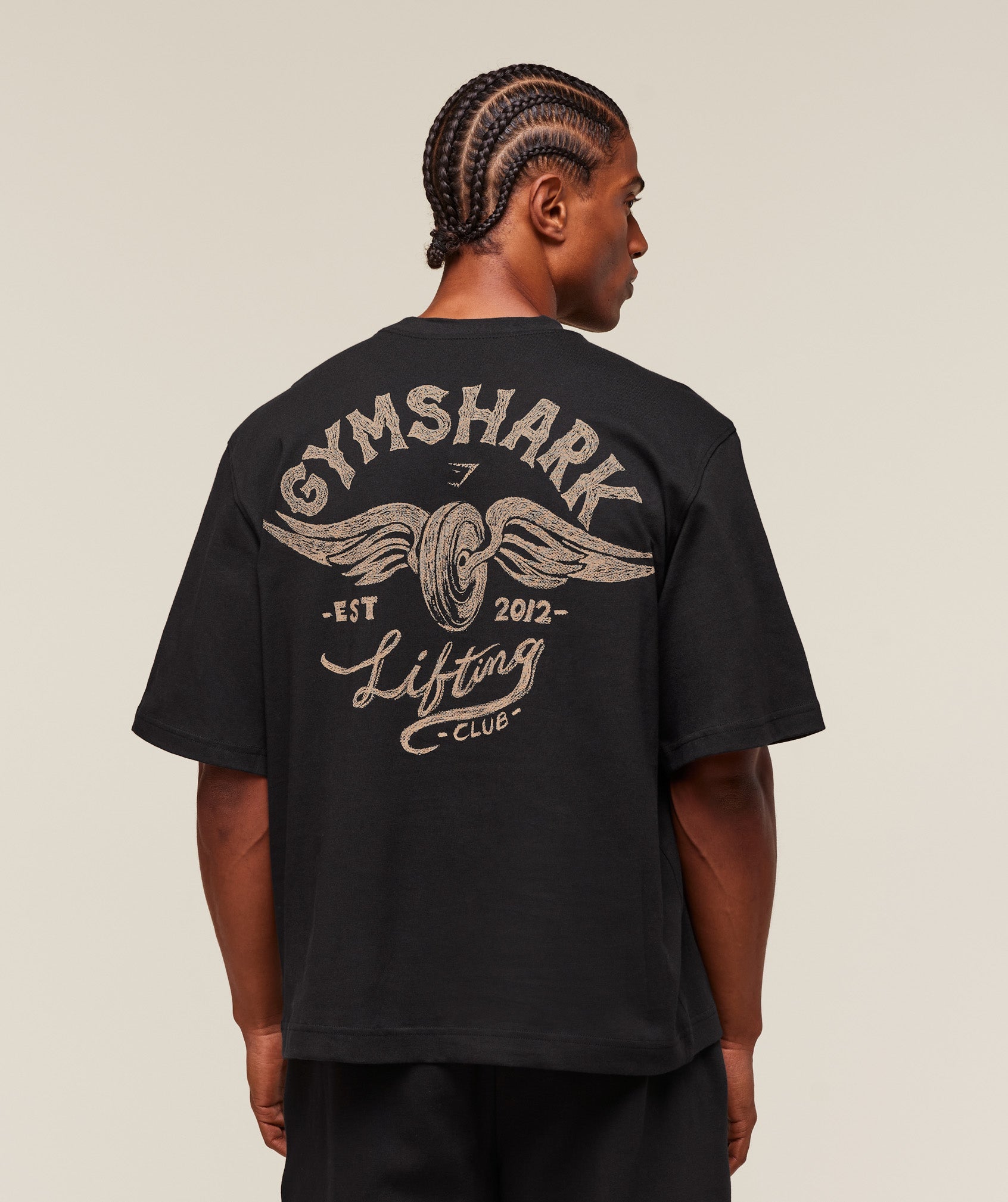 Flying Weights T-Shirt Black
