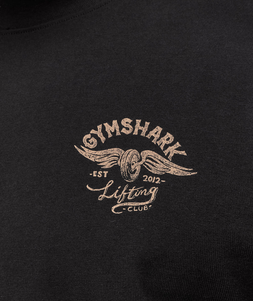 Flying Weights T-Shirt Black