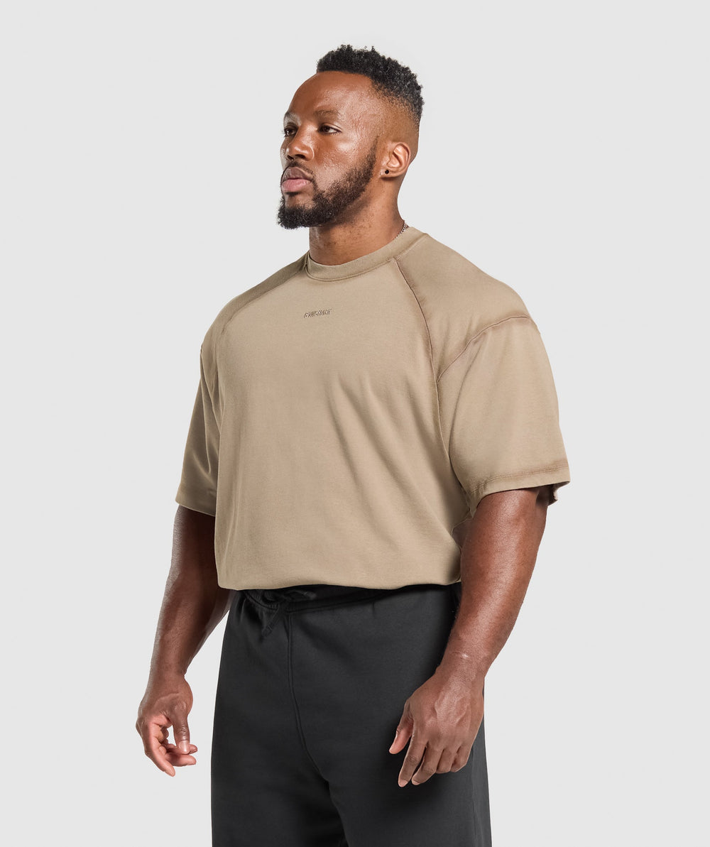 Heavyweight T-Shirt Lifestyle Brown