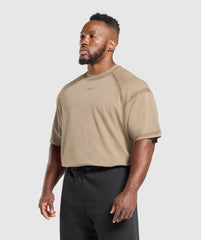 Heavyweight T-Shirt Lifestyle Brown