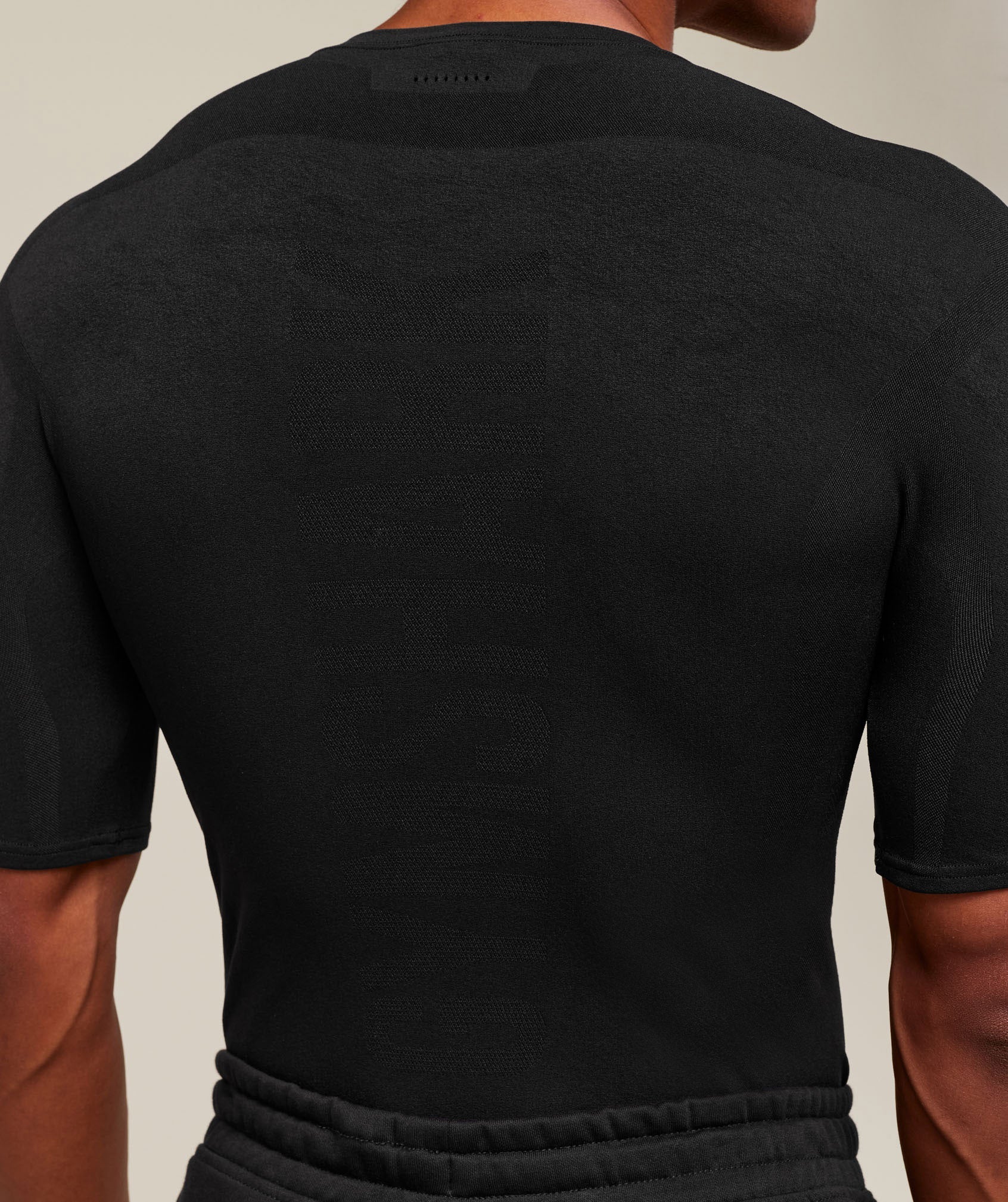 everywear Warp Knit T-Shirt Black