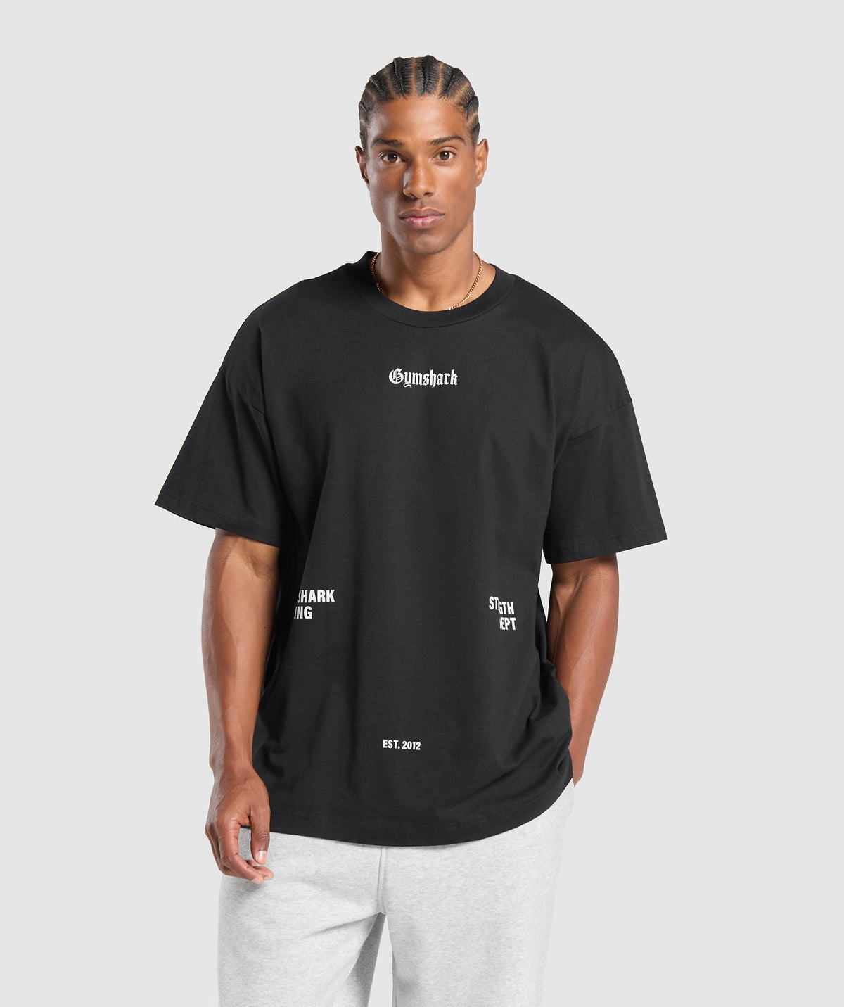 Strength Dept Graphic T-Shirt Black