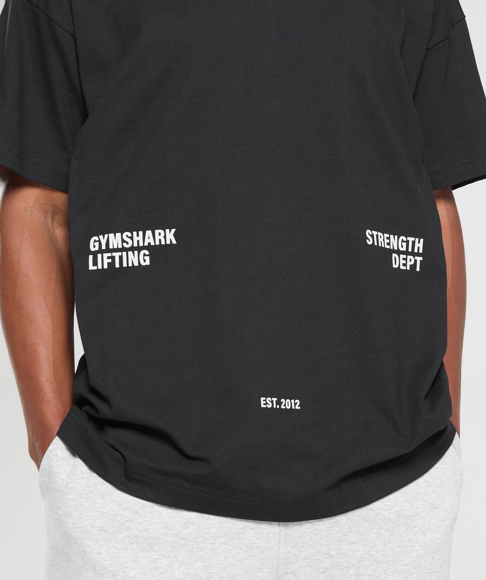 Strength Dept Graphic T-Shirt Black