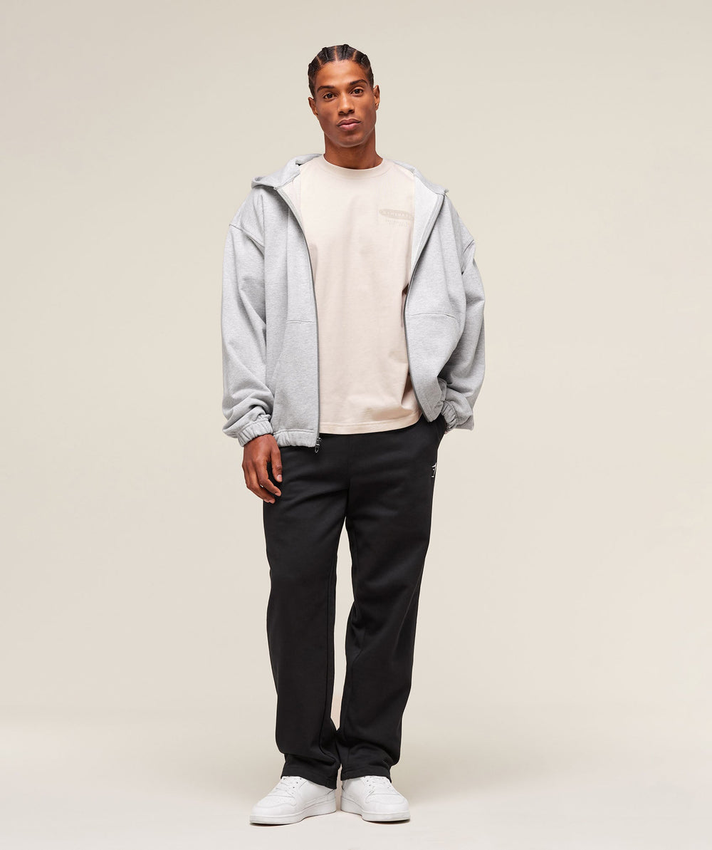 For The Lifters Boxy T-Shirt Oat White