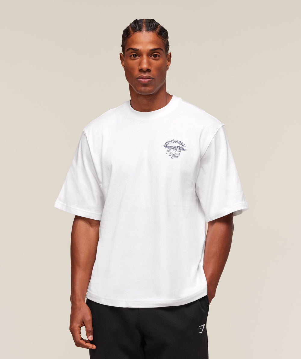 Flying Weights T-Shirt White