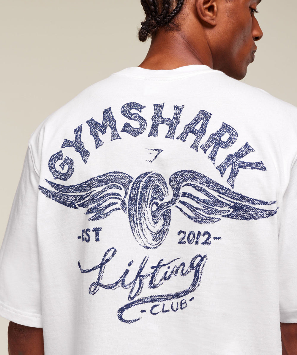 Flying Weights T-Shirt White