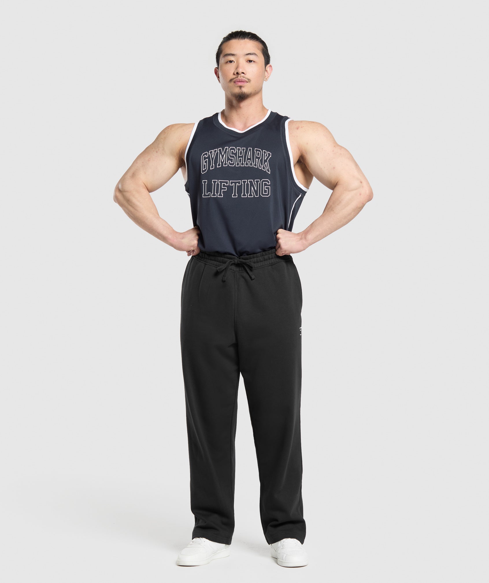 Mesh Tank Heavy Blue