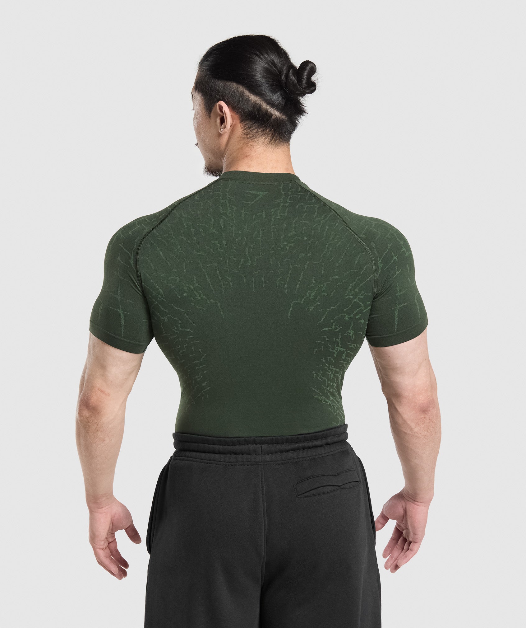 Tectonic Seamless T Shirt Trail Green/Classic Green