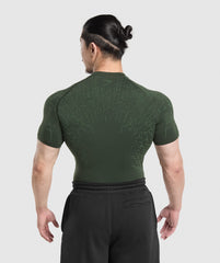 Tectonic Seamless T Shirt Trail Green/Classic Green