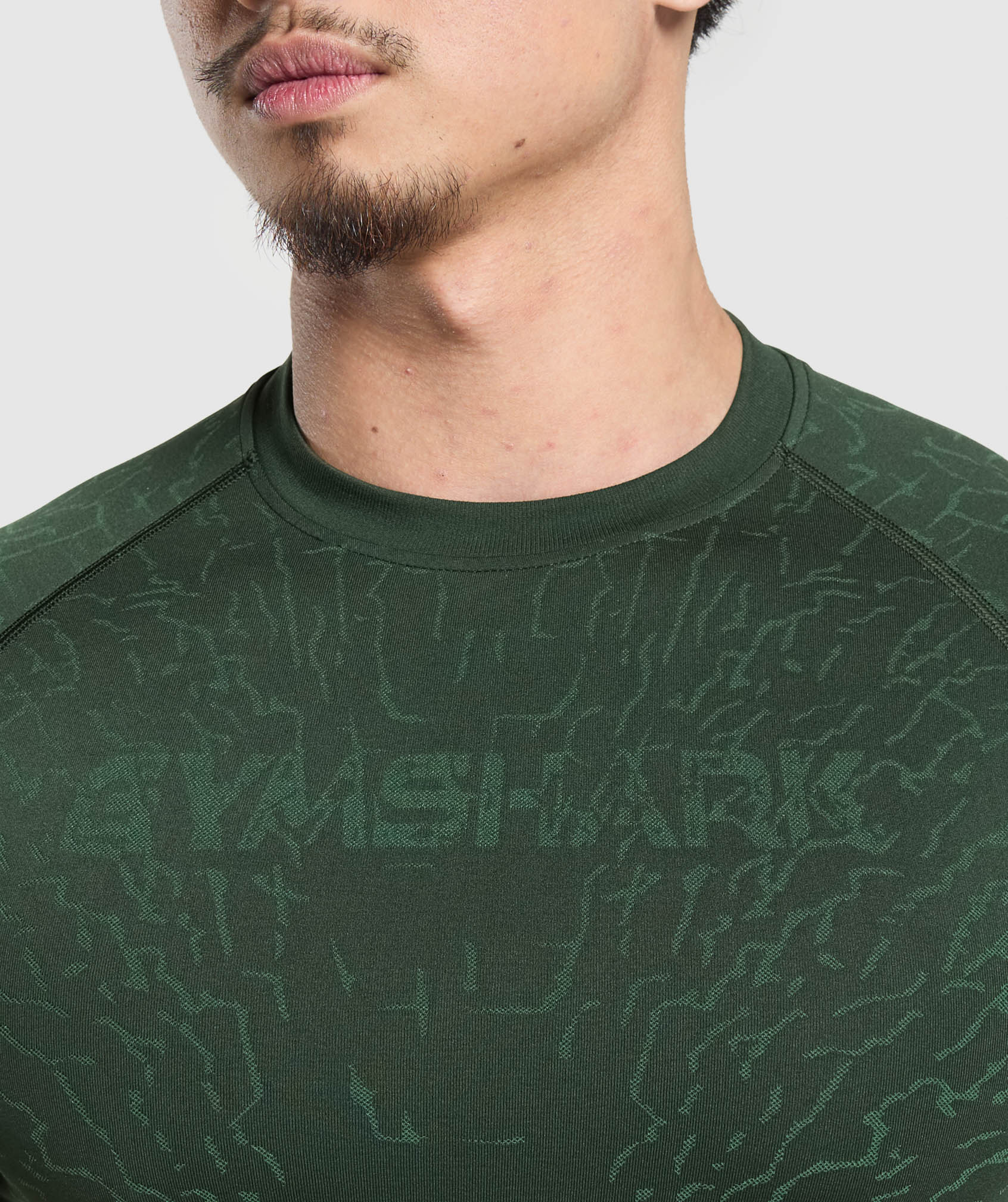 Tectonic Seamless T Shirt Trail Green/Classic Green