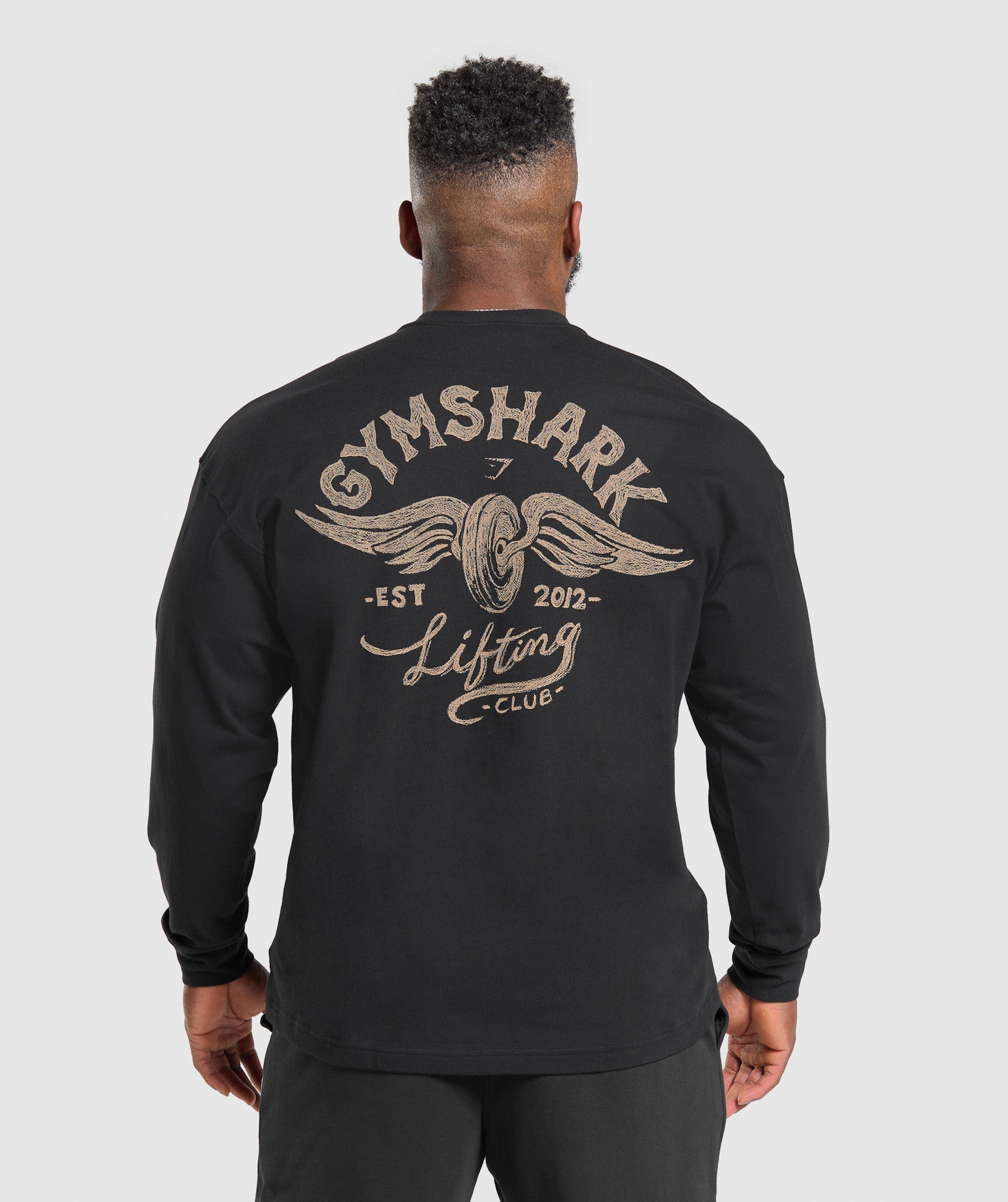Flying Weights Long Sleeve T-Shirt Black