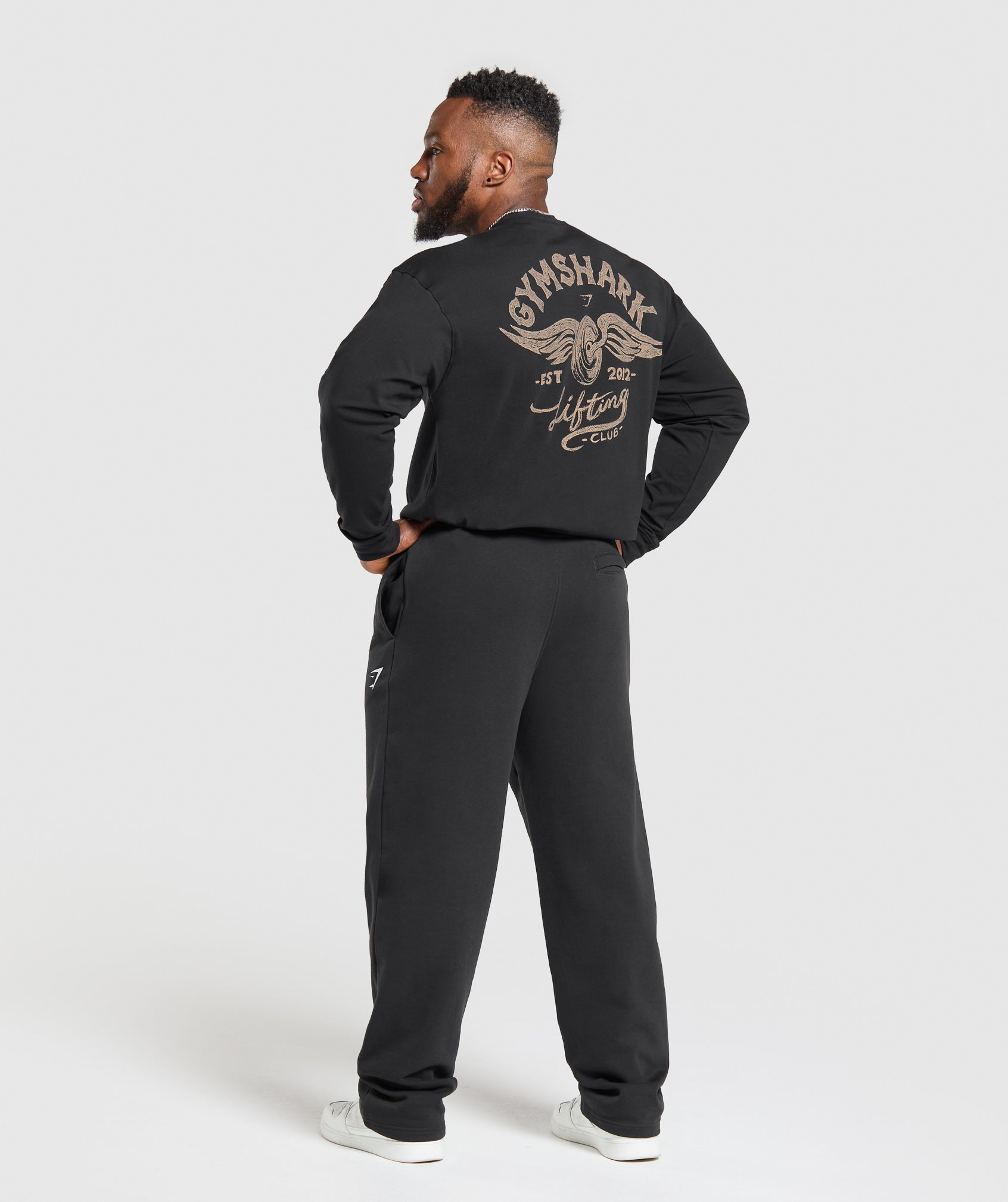 Flying Weights Long Sleeve T-Shirt Black