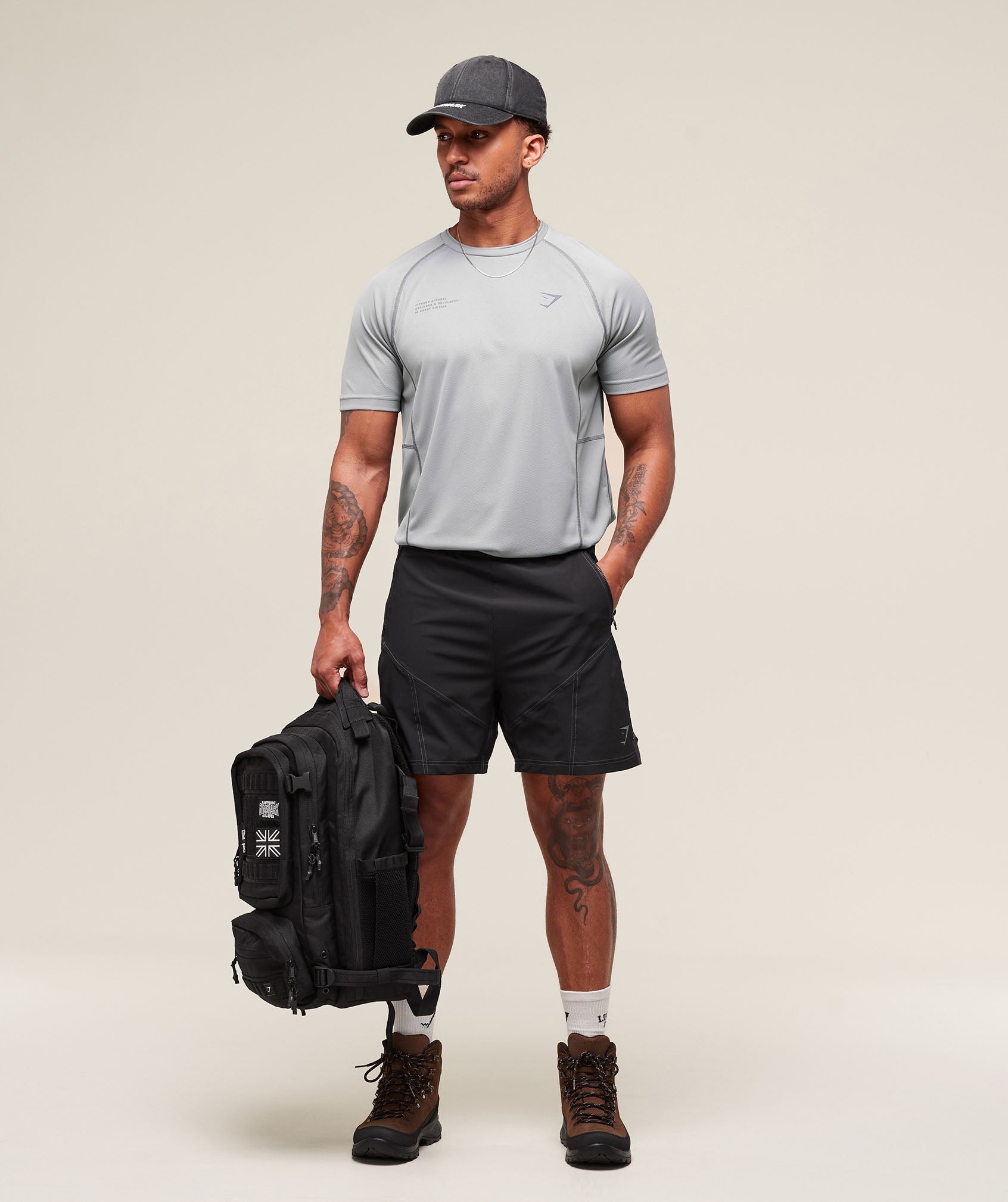 Tactical T-Shirt Smokey Grey