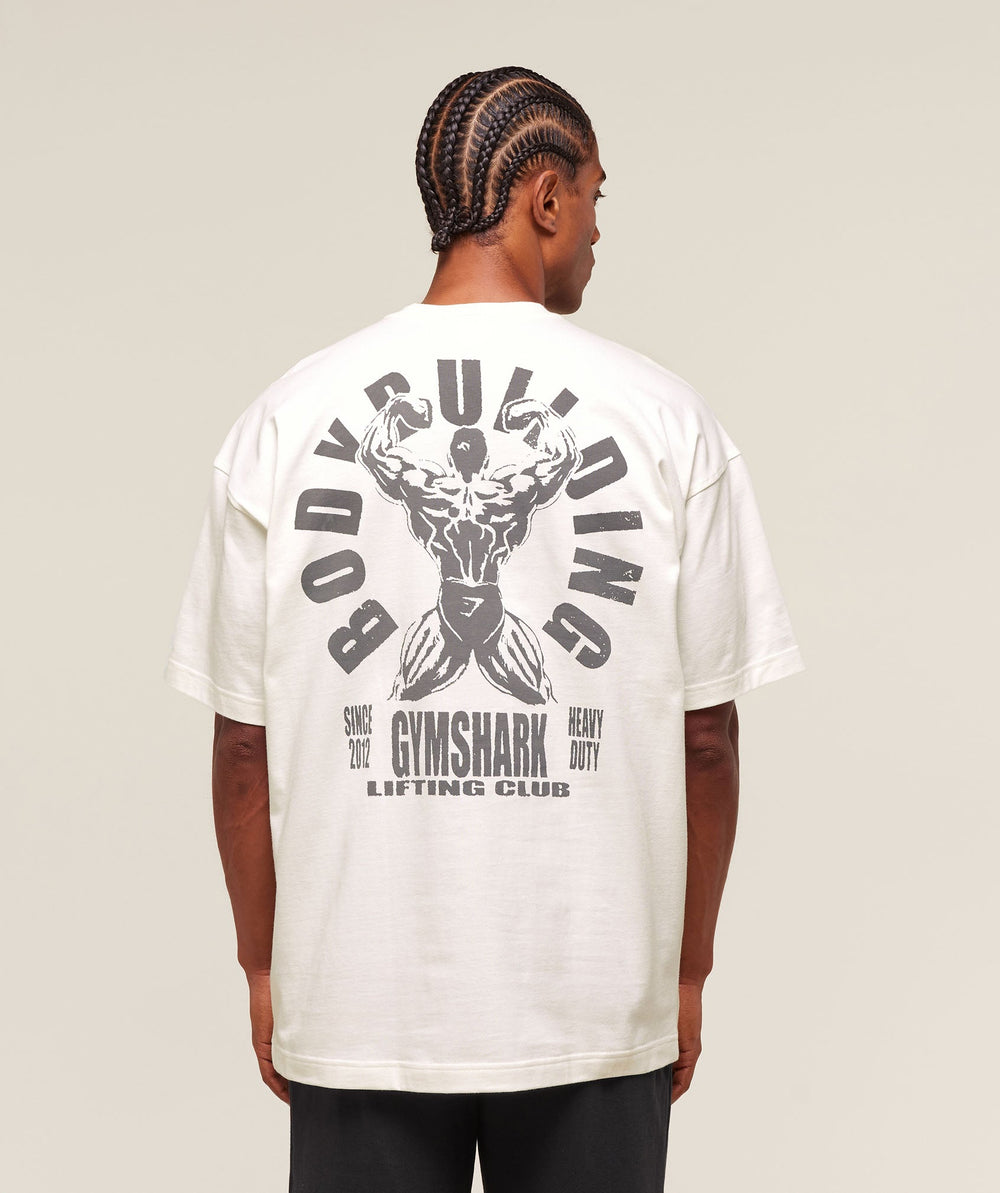 Lifting Club Flex T-Shirt Soft White