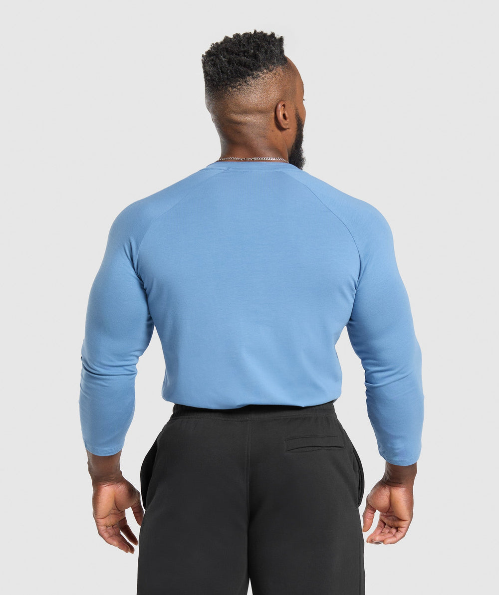 Legacy Henley Classic Blue