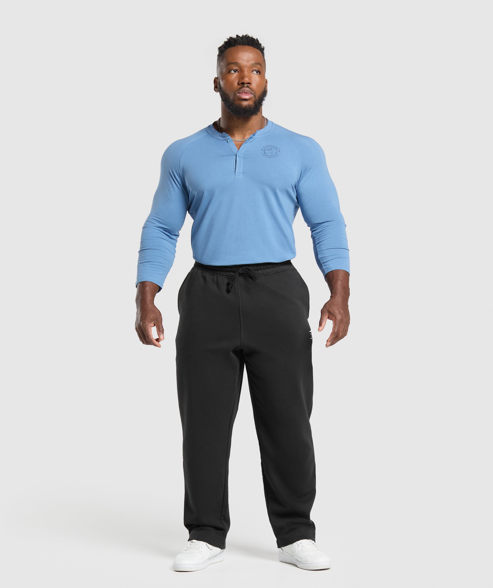 Legacy Henley Classic Blue