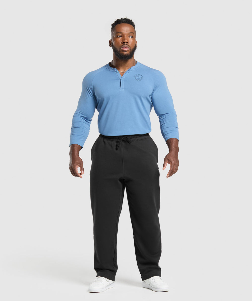 Legacy Henley Classic Blue