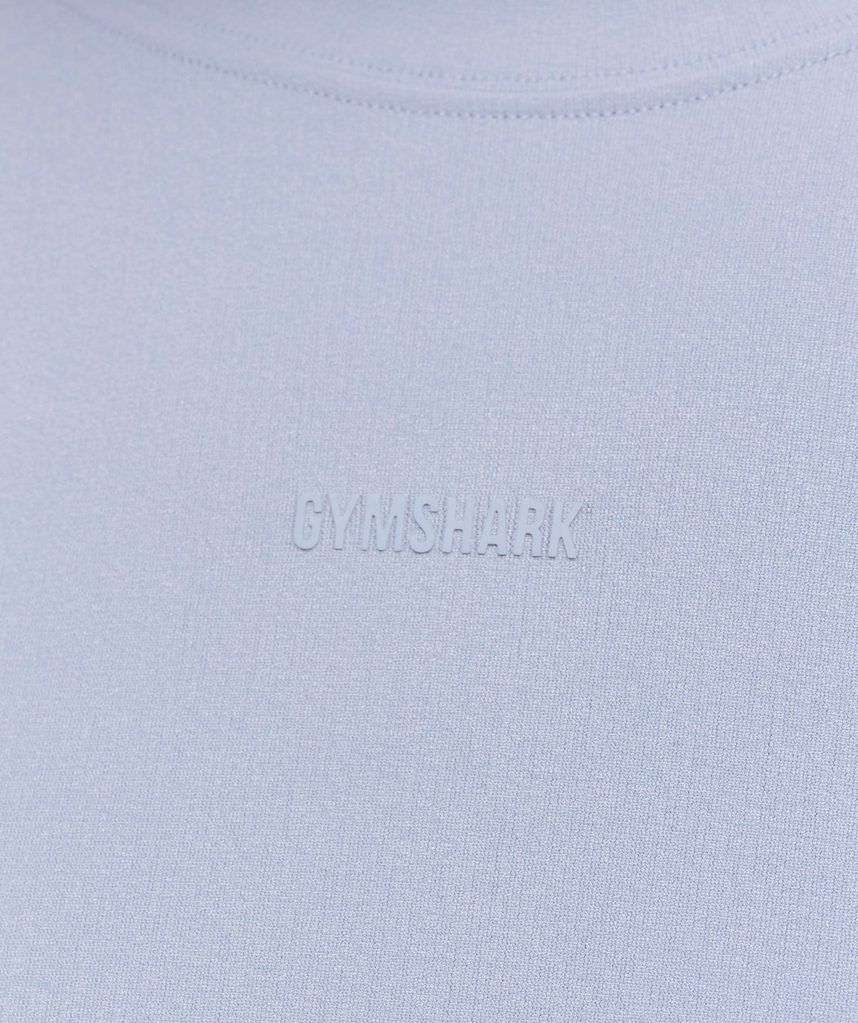 everywear Warp Knit Long Sleeve T-Shirt Pale Blue