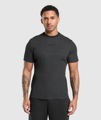 Waffle T-Shirt Black
