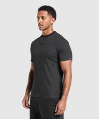Waffle T-Shirt Black