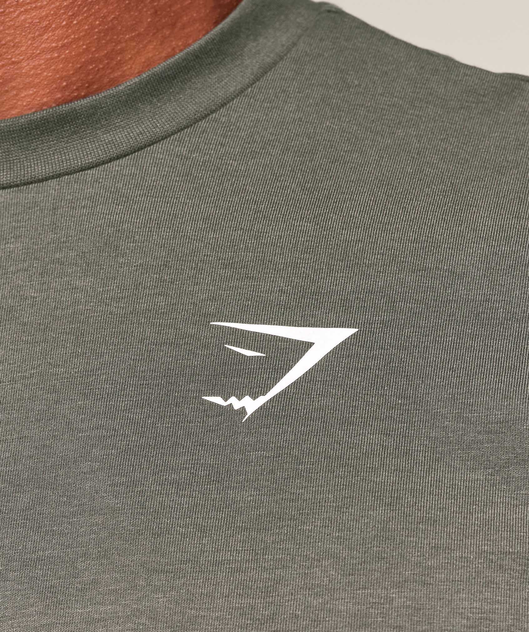 Essential Oversized T-Shirt Strength Green