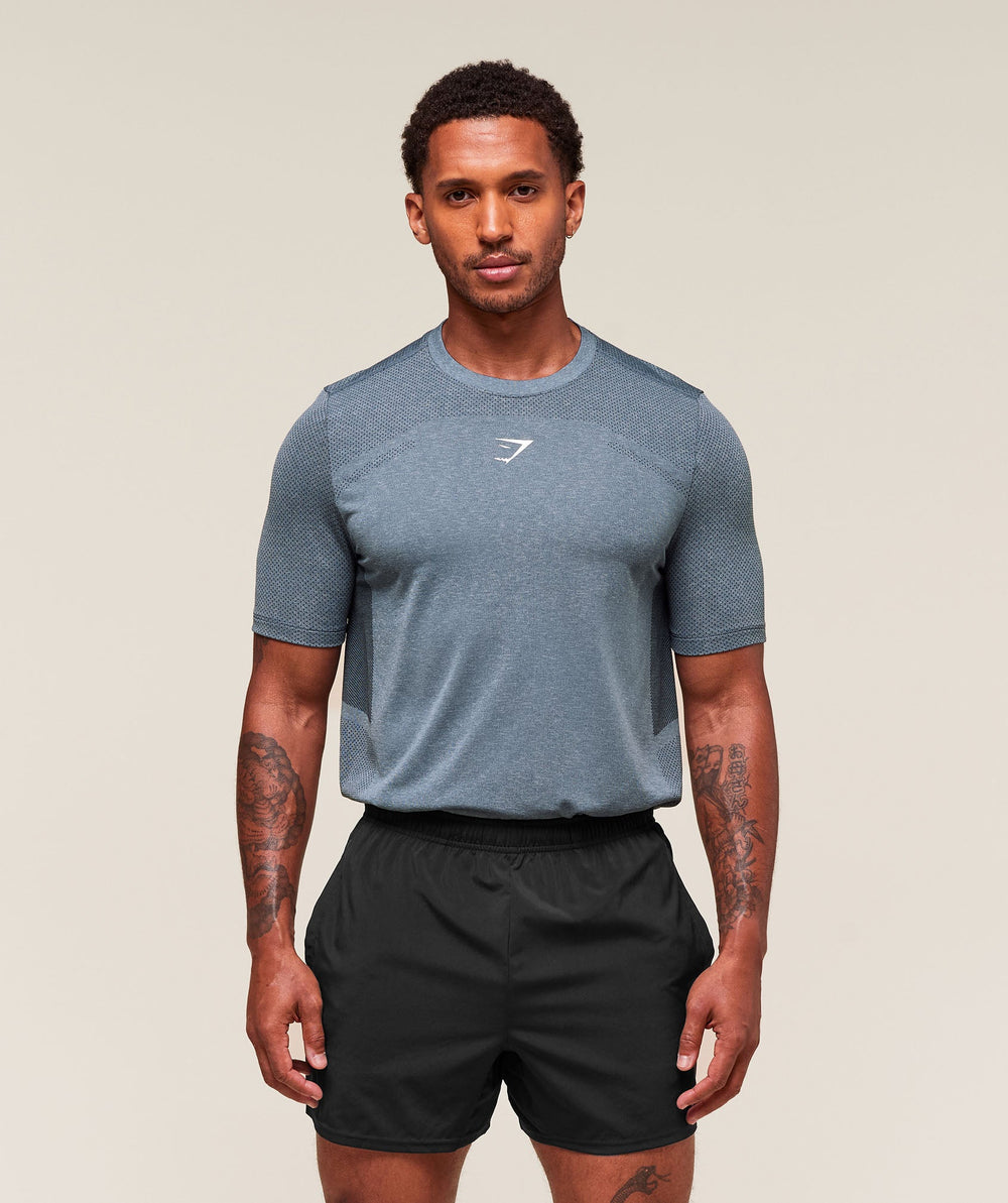 Lightweight Seamless T-Shirt Classic Blue/Success Blue