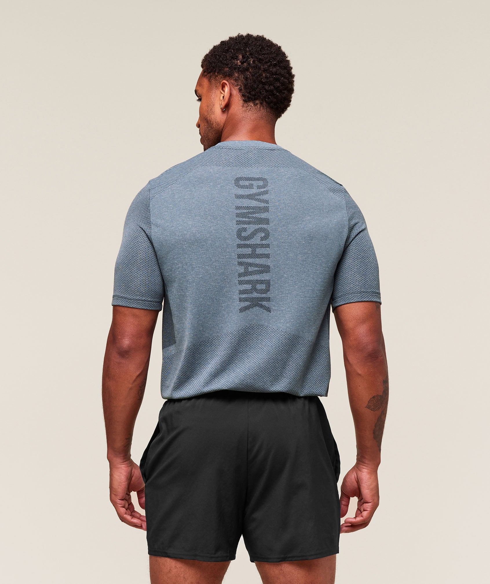 Lightweight Seamless T-Shirt Classic Blue/Success Blue