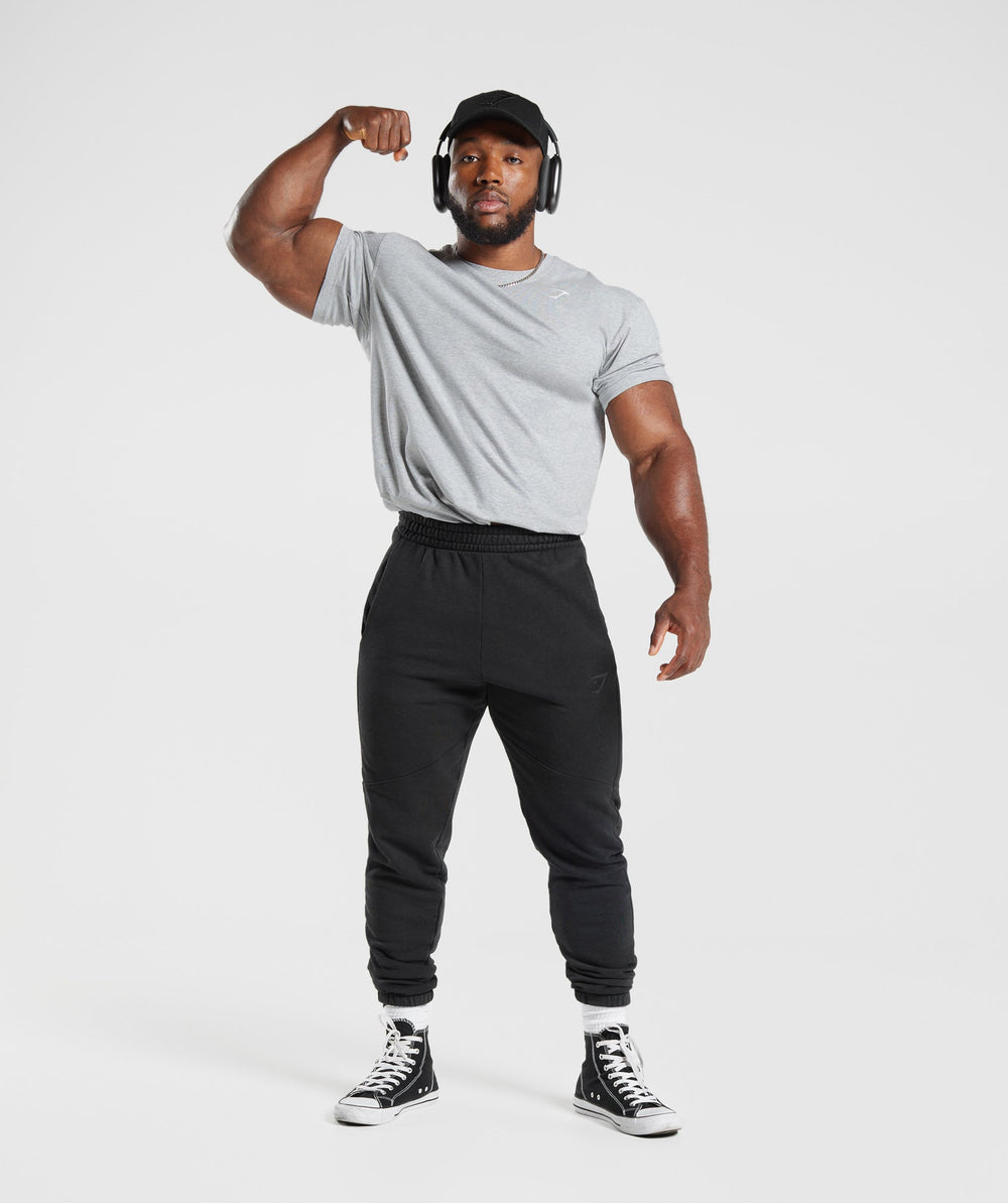 Power T-Shirt Light Grey Core Marl