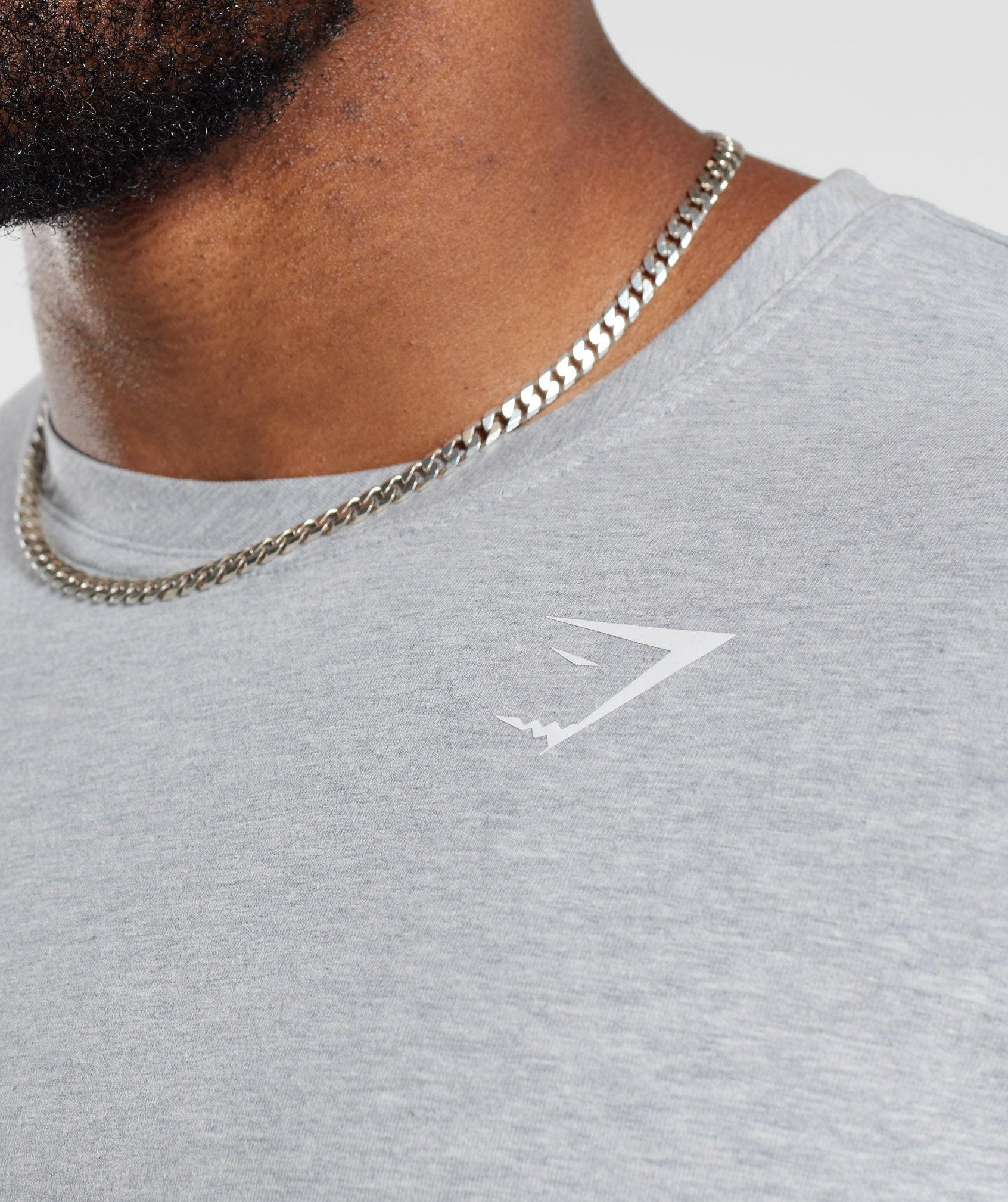 Power T-Shirt Light Grey Core Marl