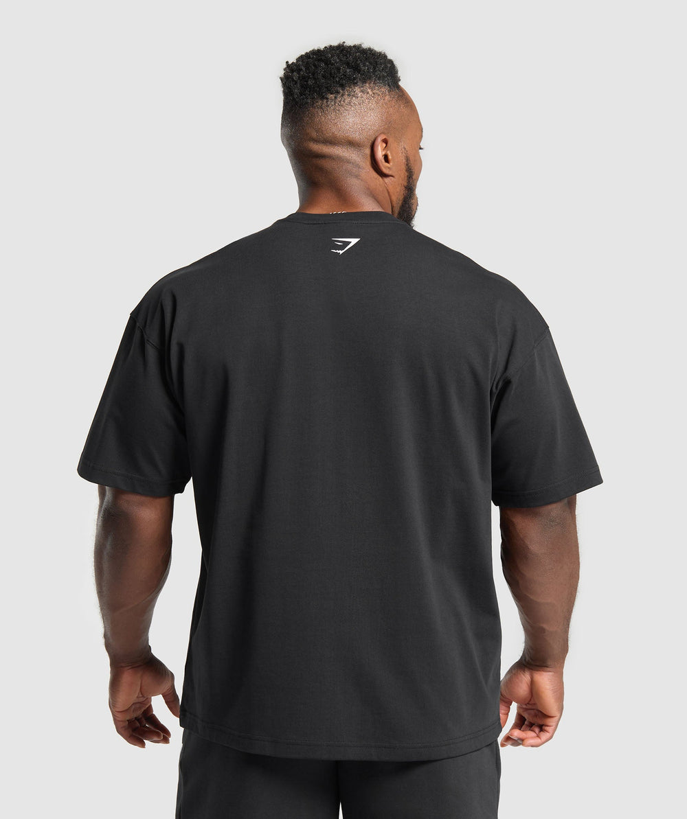 Strength Department Animal Oversized T-Shirt Black