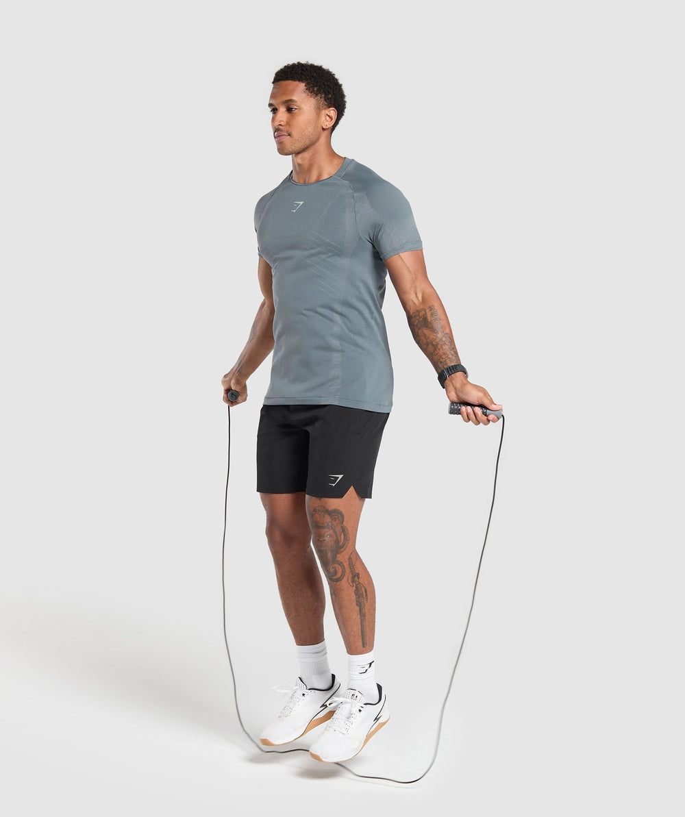 Apex Seamless T-Shirt Iron Blue/Cool Blue