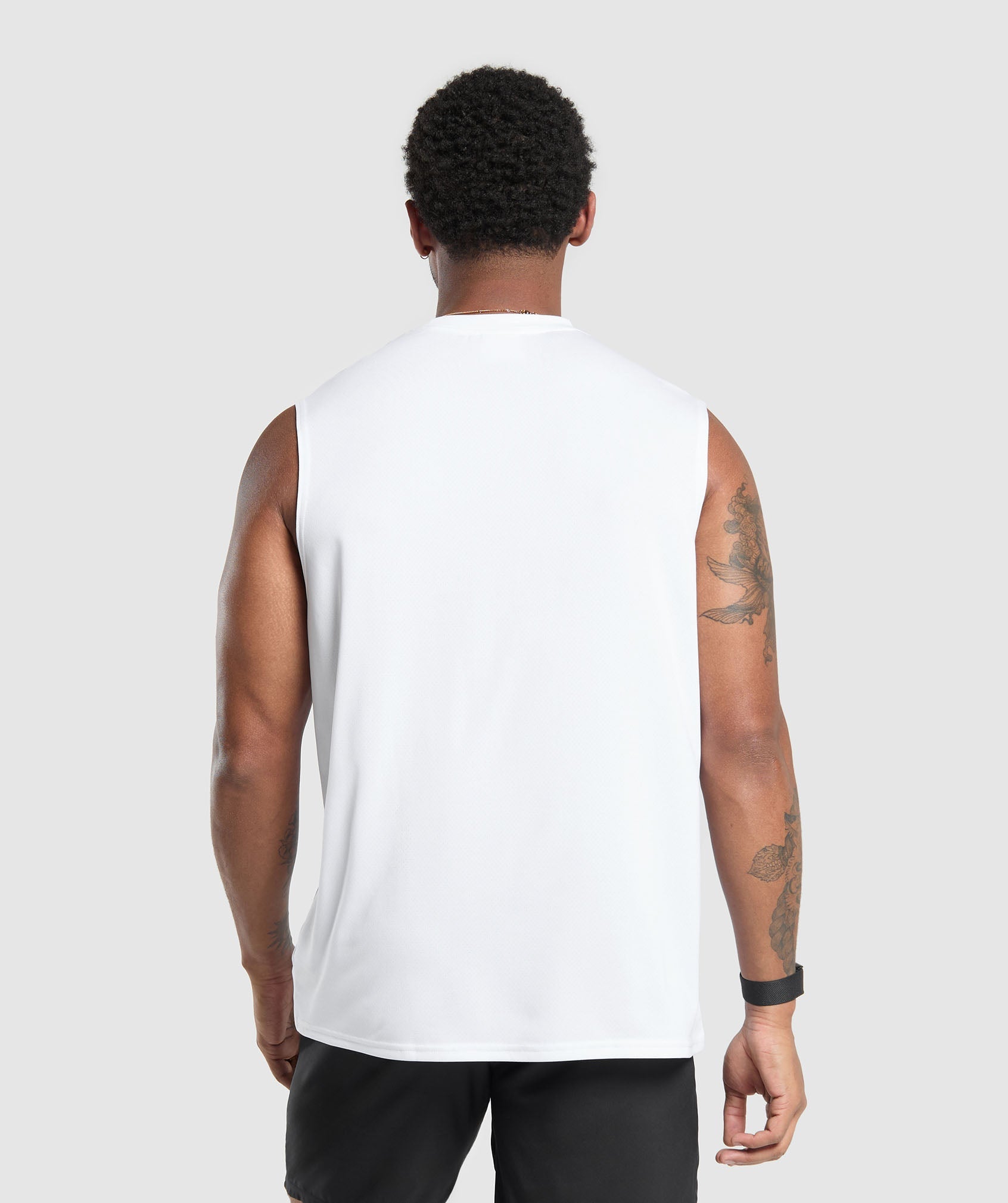 Oversized Performance Tank White