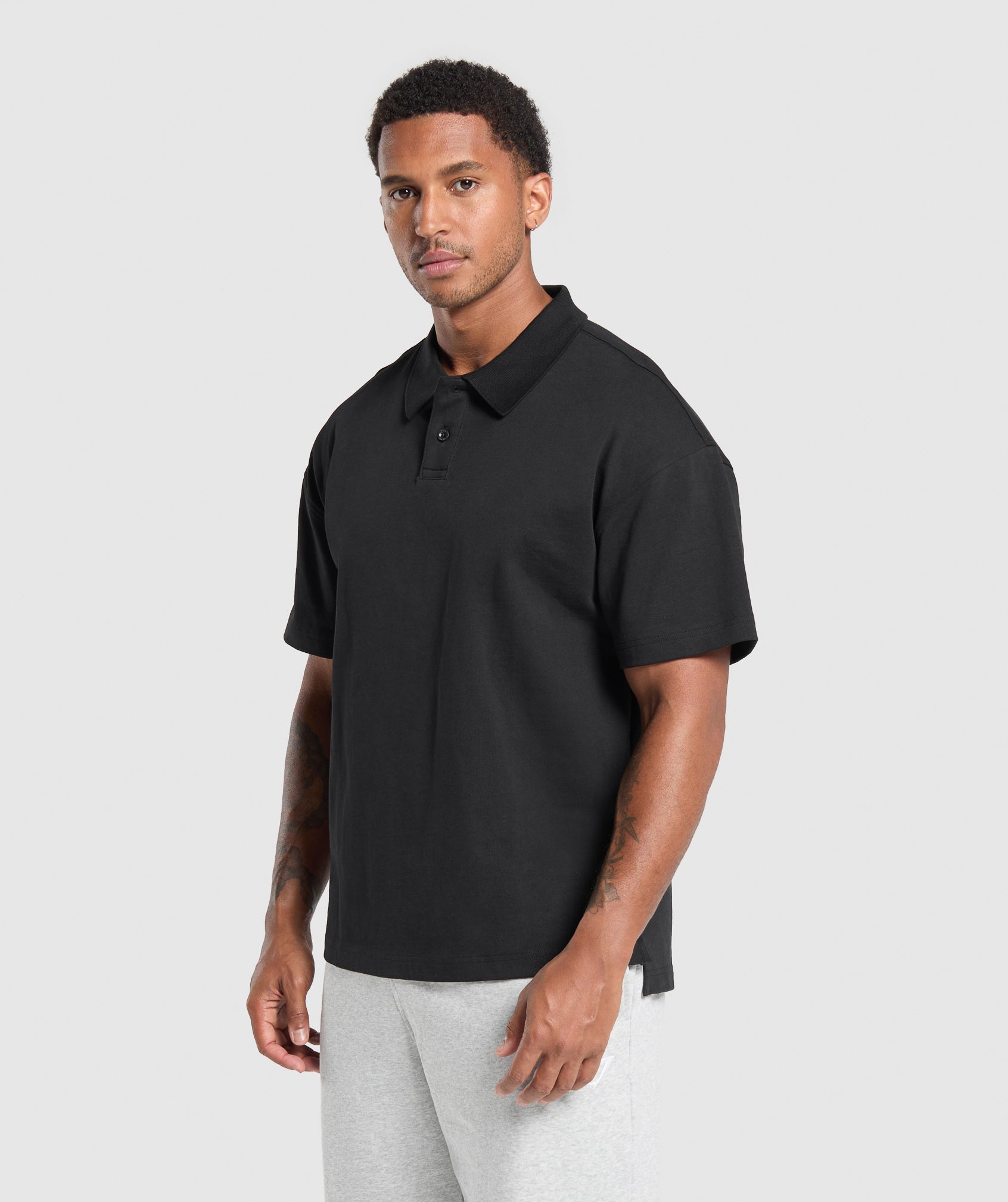 Short Sleeve Polo Black