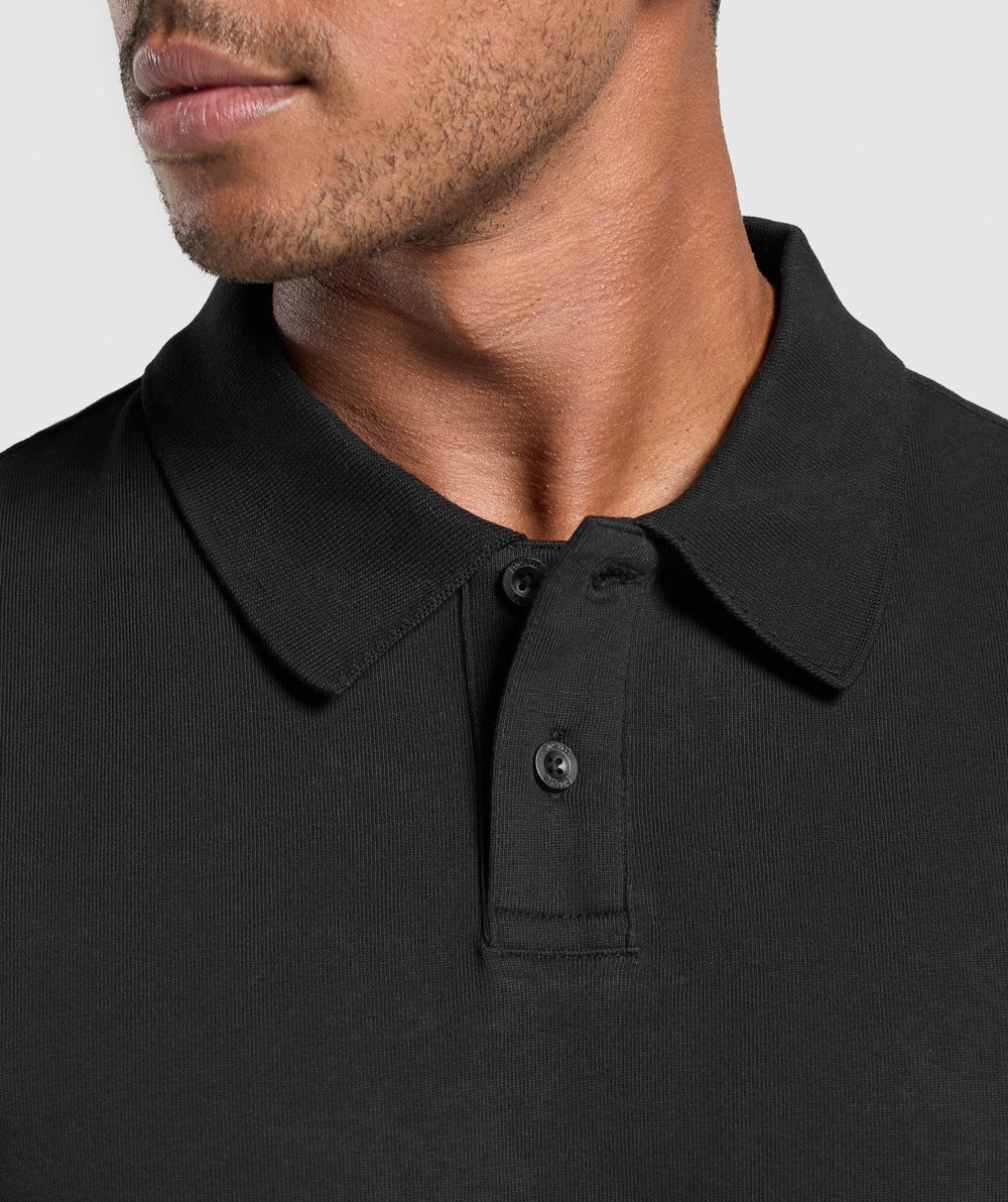 Short Sleeve Polo Black