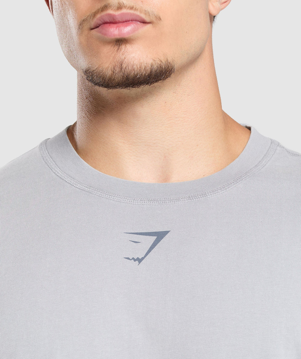 Heritage Washed T-Shirt Denim Grey