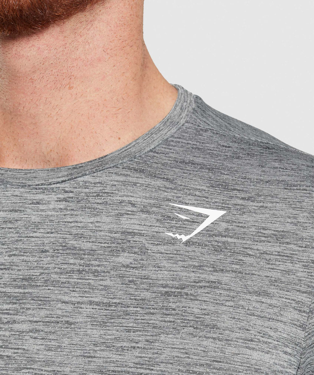 Arrival Marl T-Shirt Silhouette Grey/Light Grey Marl