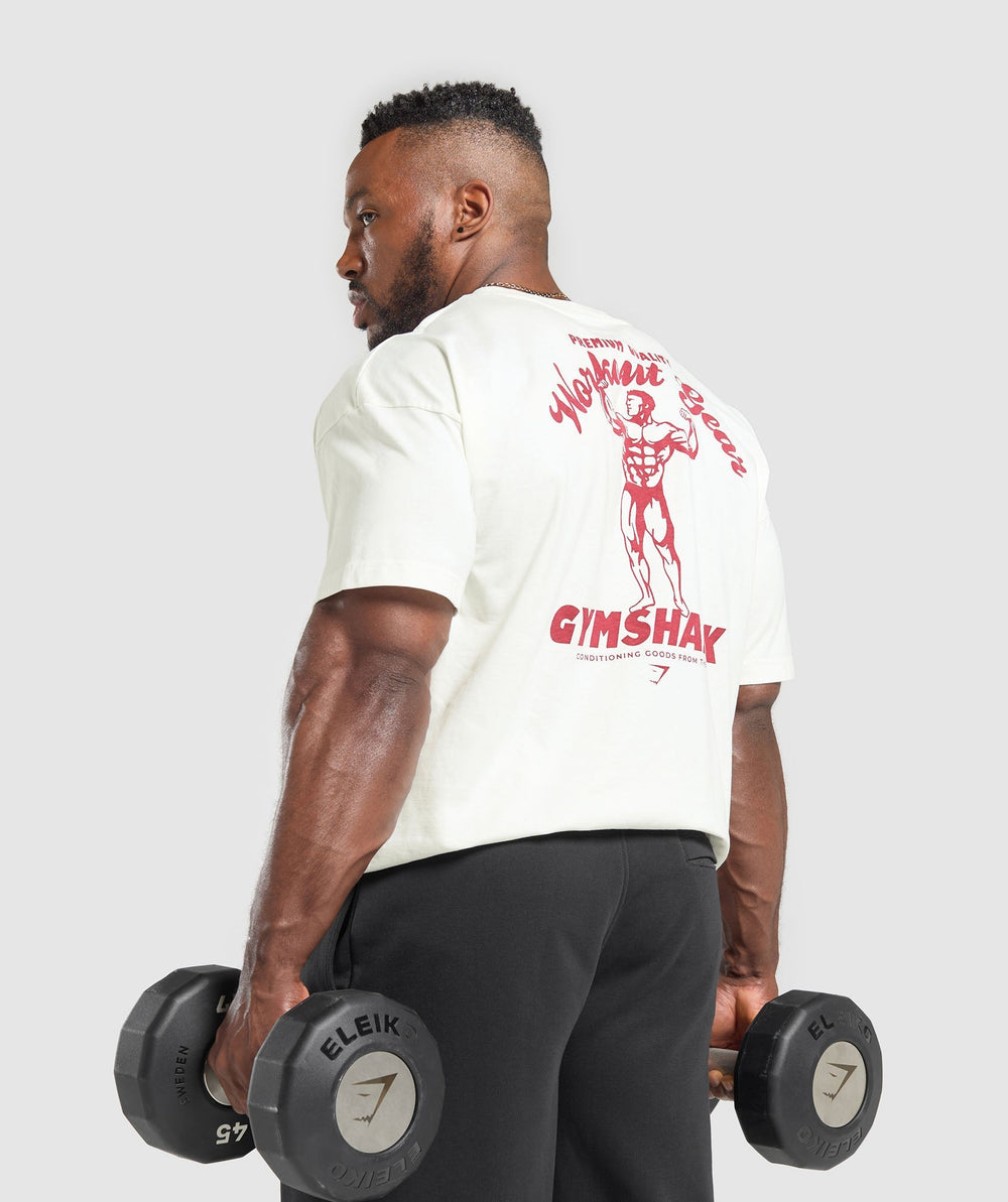 Workout Gear T-Shirt Soft White