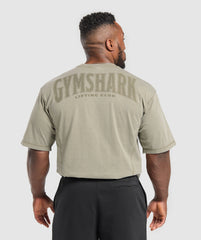 Heritage Washed T-Shirt Utility Green