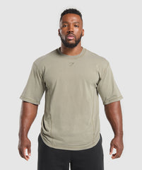 Heritage Washed T-Shirt Utility Green