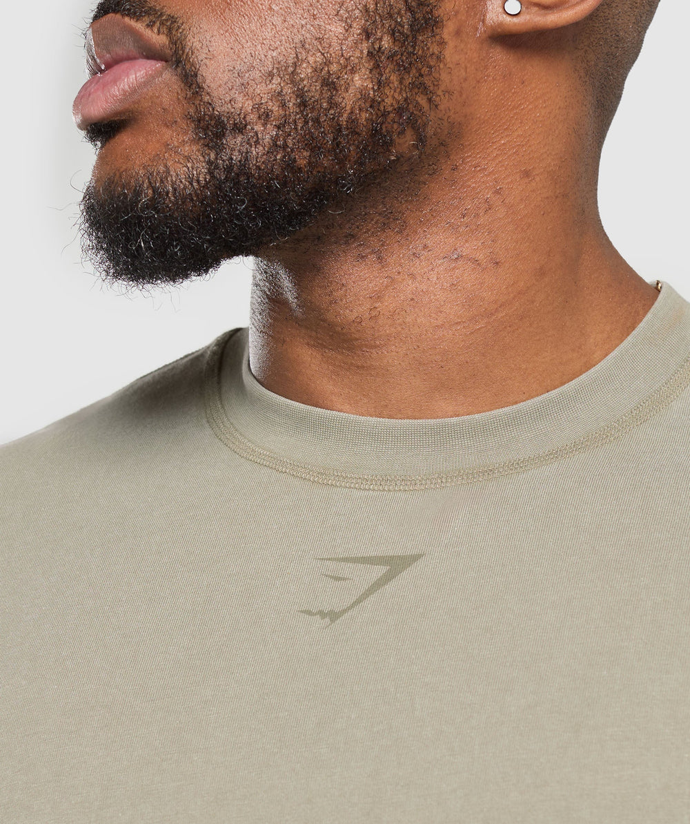 Heritage Washed T-Shirt Utility Green