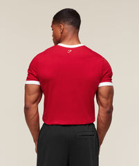 GSLC Ringer T-Shirt Conditioning Red