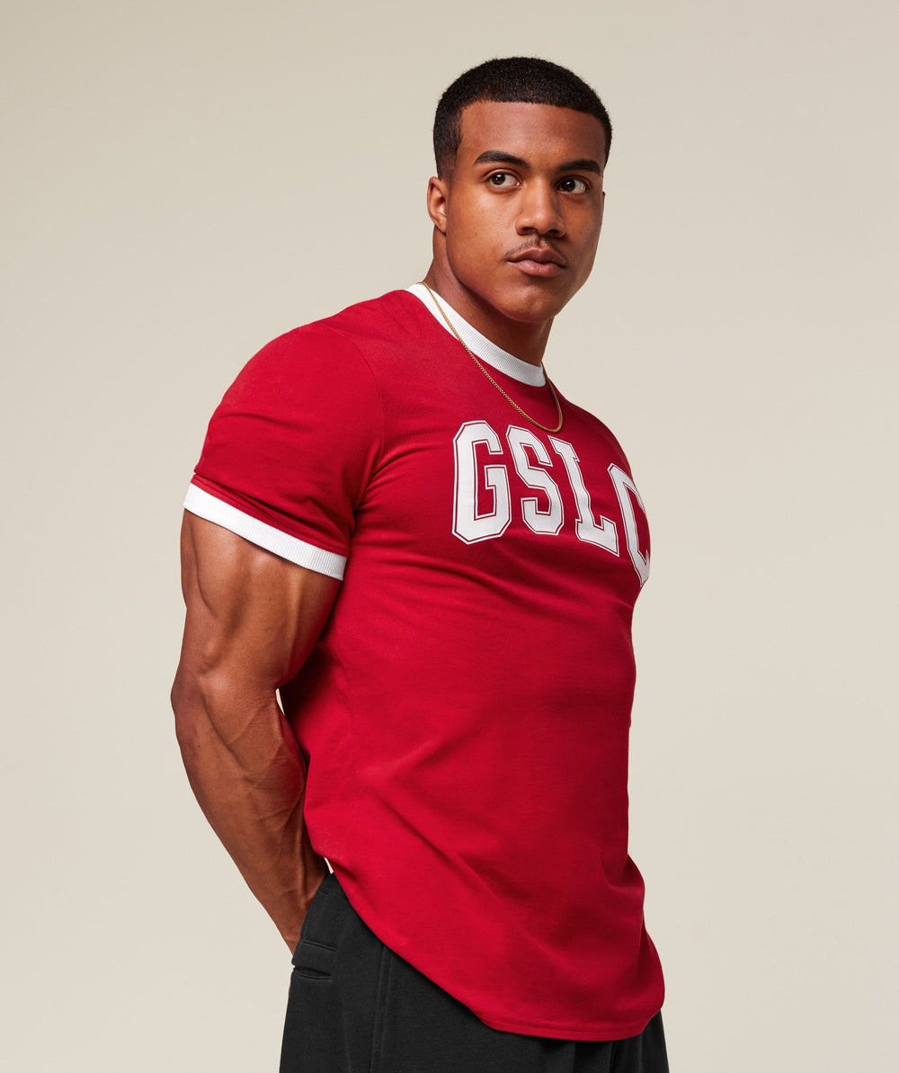 GSLC Ringer T-Shirt Conditioning Red