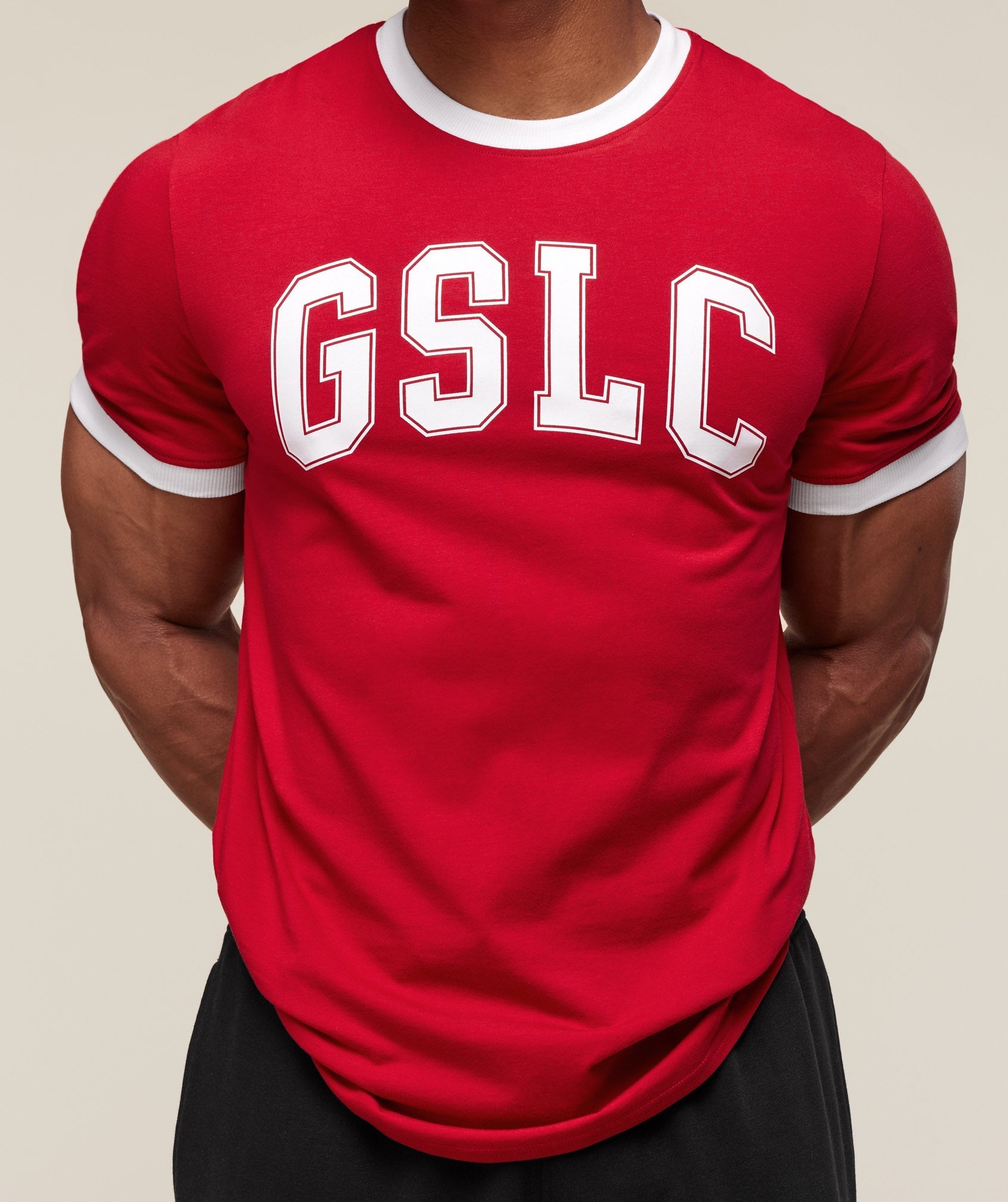 GSLC Ringer T-Shirt Conditioning Red