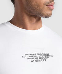 Fitness Apparel Functional T-Shirt White