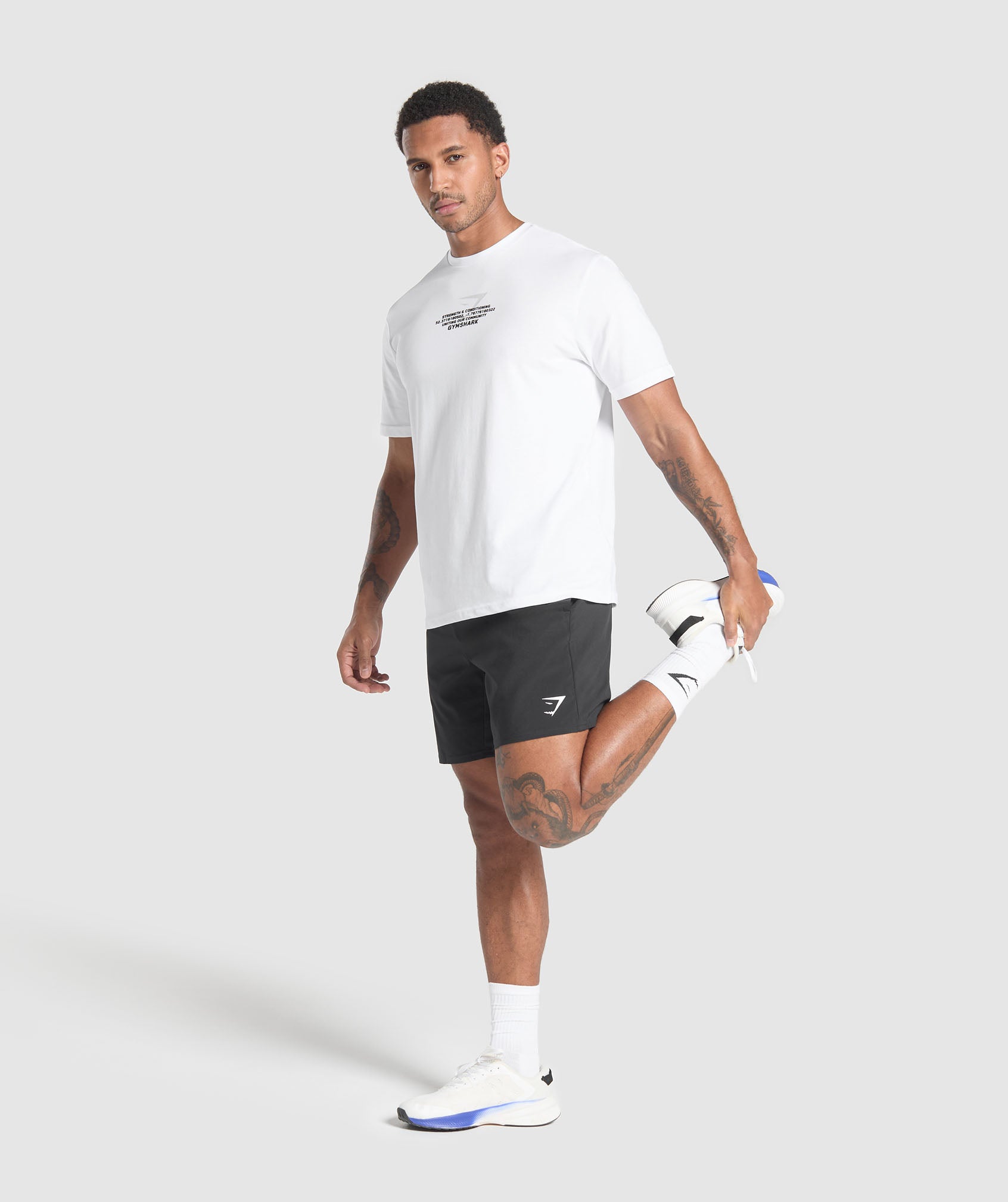 Fitness Apparel Functional T-Shirt White