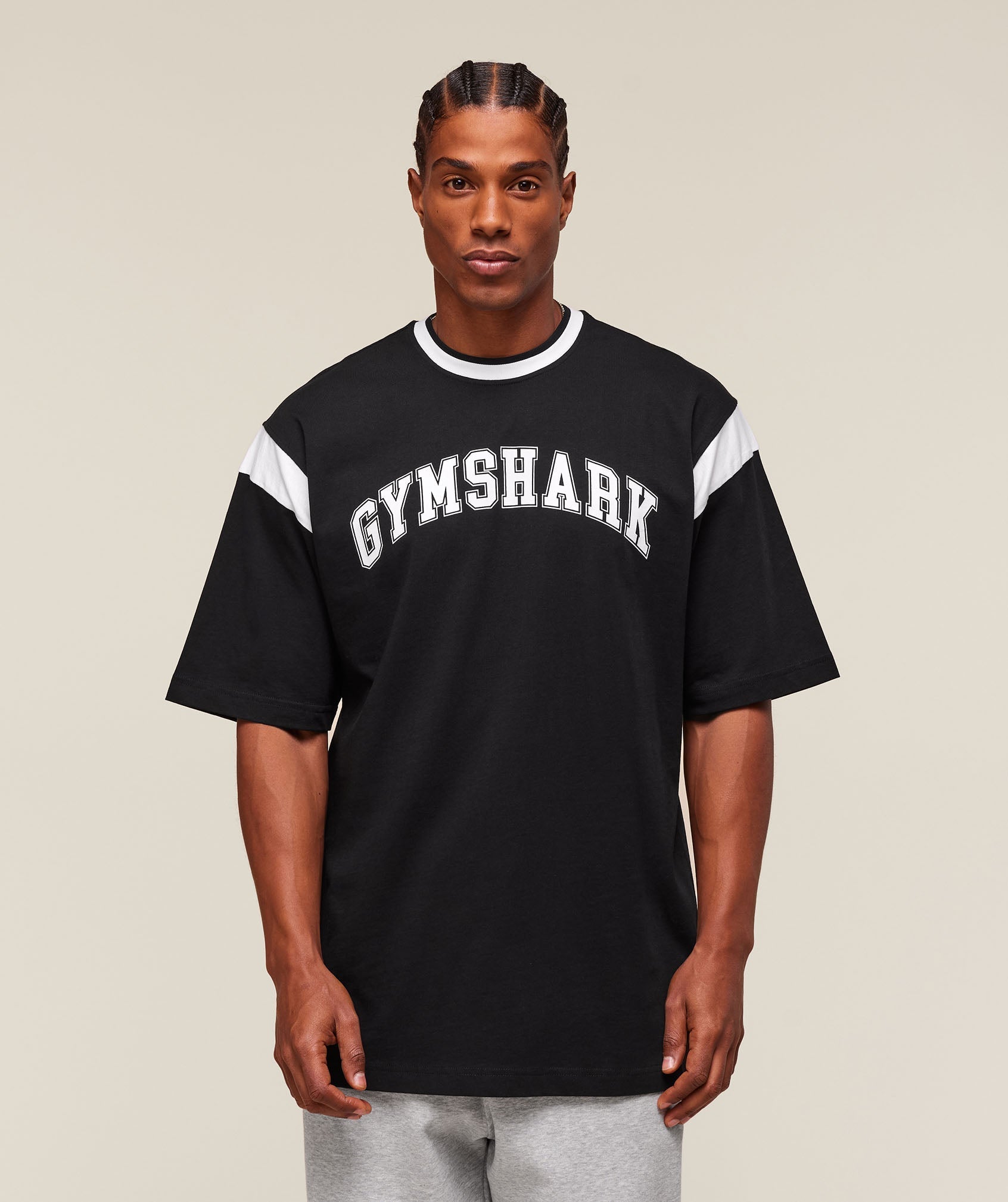 GSLC Oversized T-Shirt Black/White